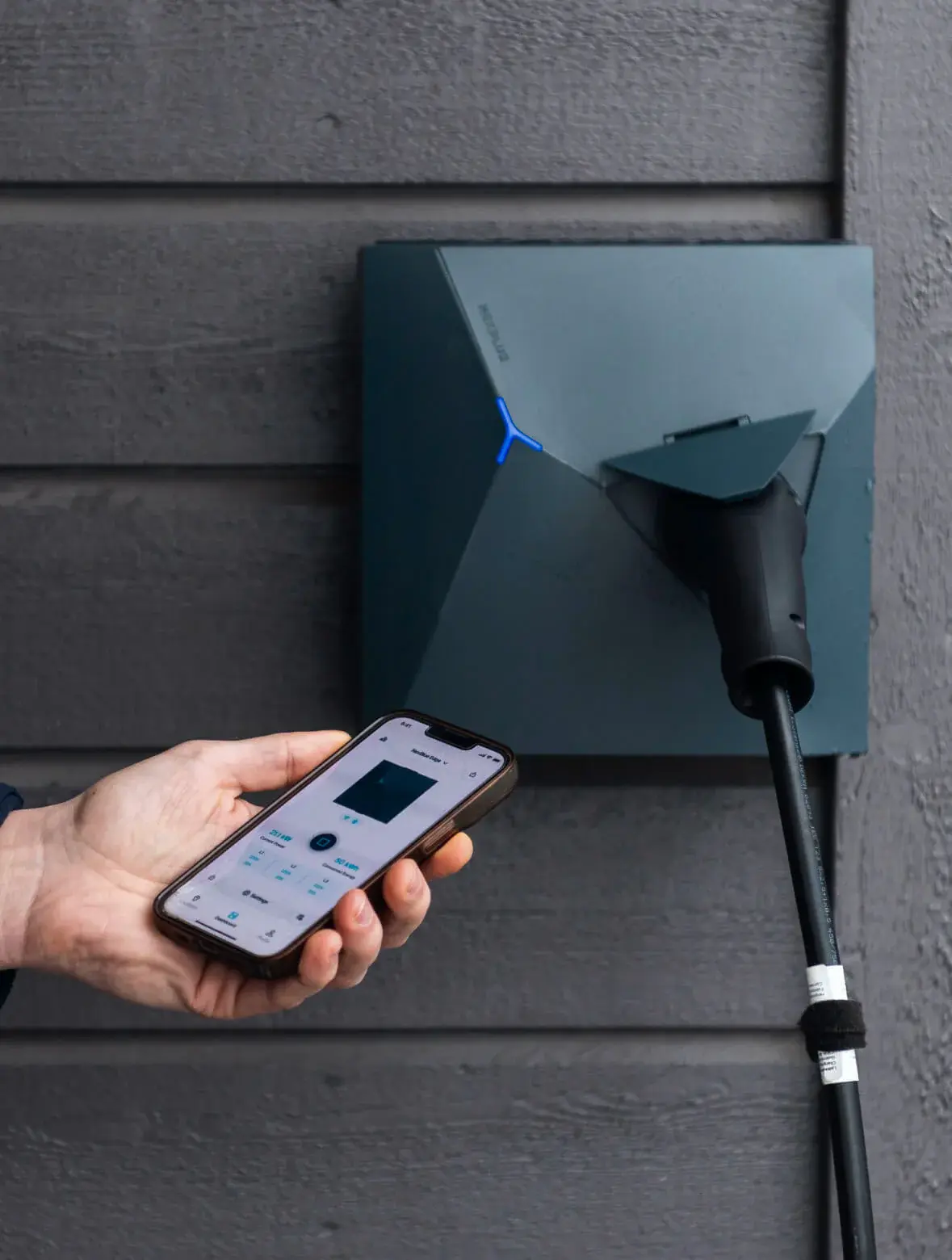 Nexblue laadpaal app connect techniek installateur